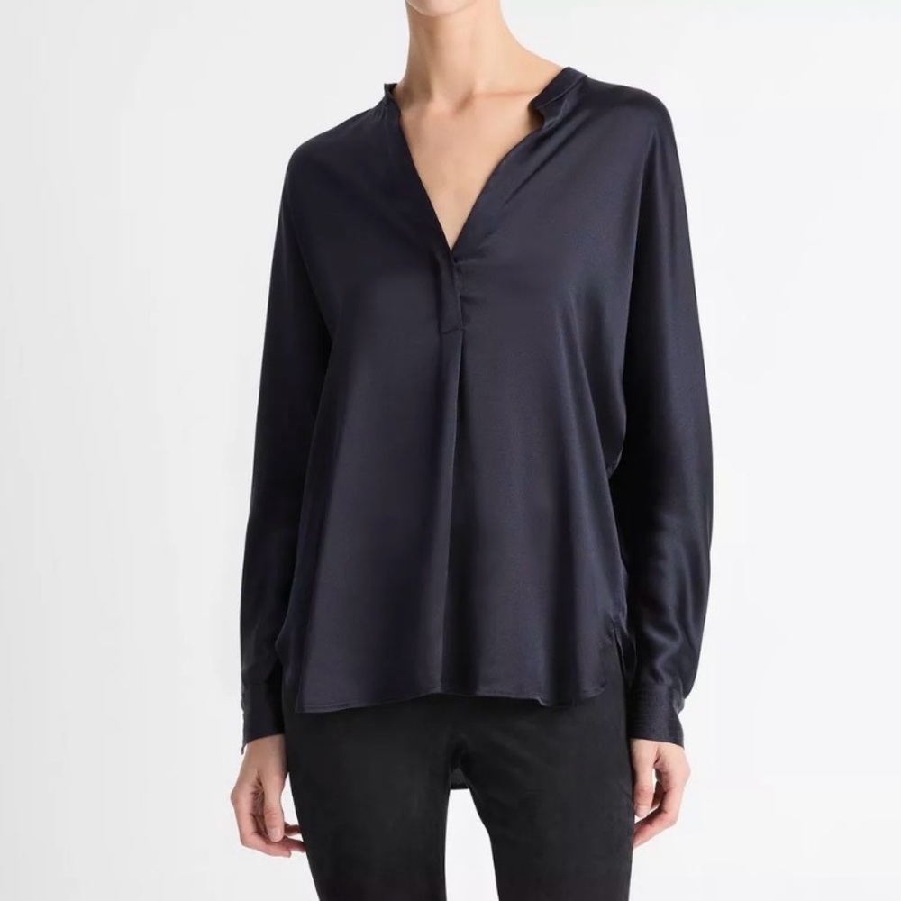 Vince Dusty Rose Women's Blouse